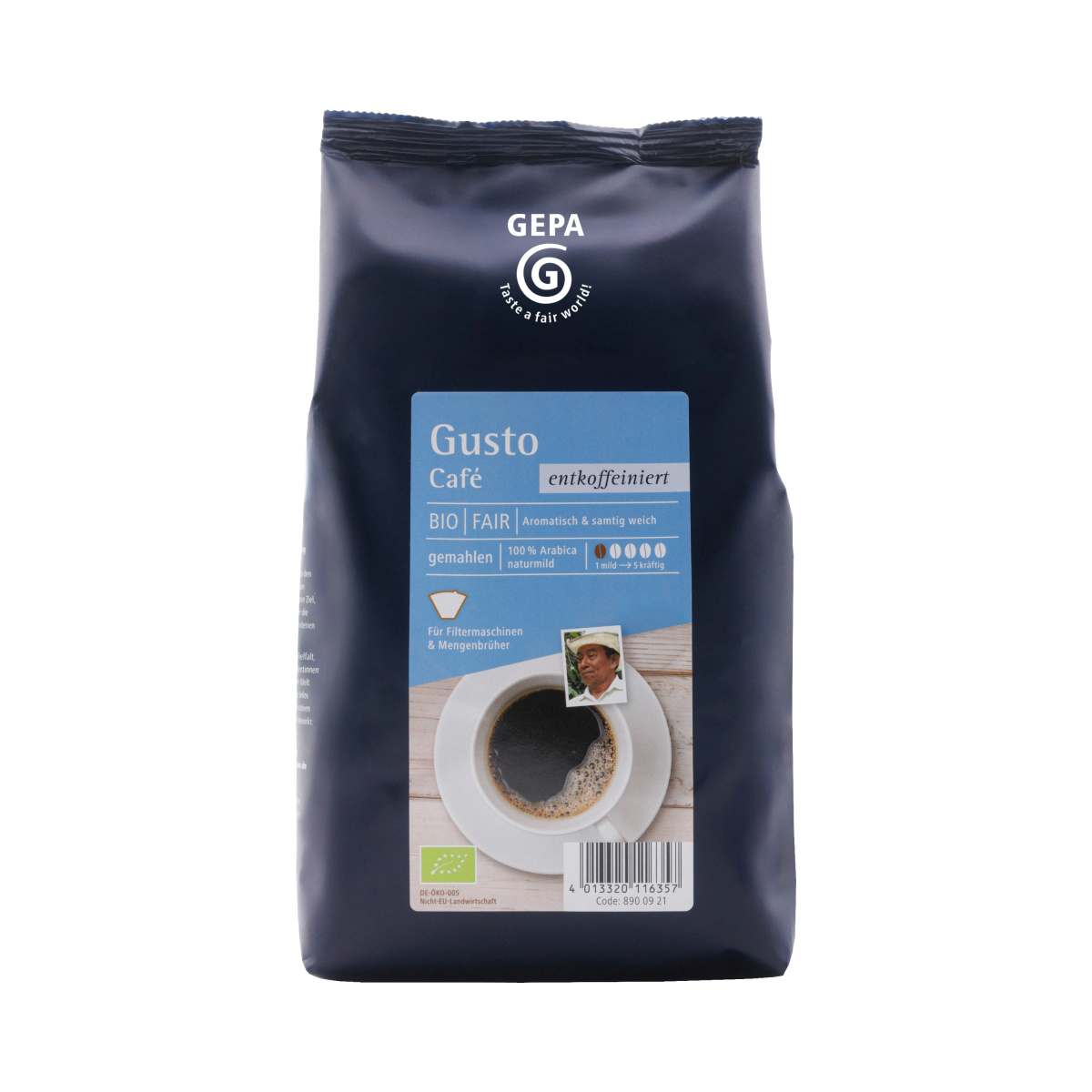 GEPA-Kaffee Gusto (koffeinfrei)