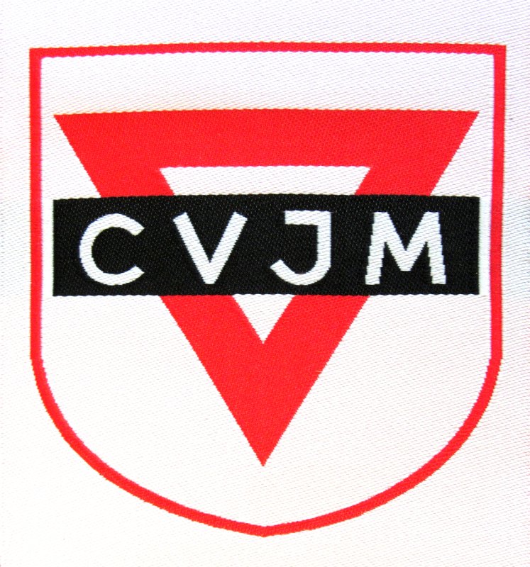 CVJM-Dreieck zum Aufnähen (7,5 x 9 cm) 