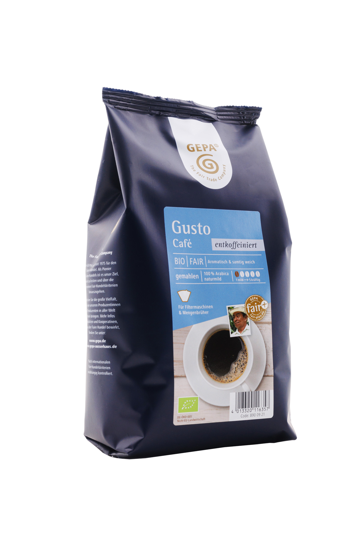 GEPA-Kaffee Gusto (koffeinfrei)