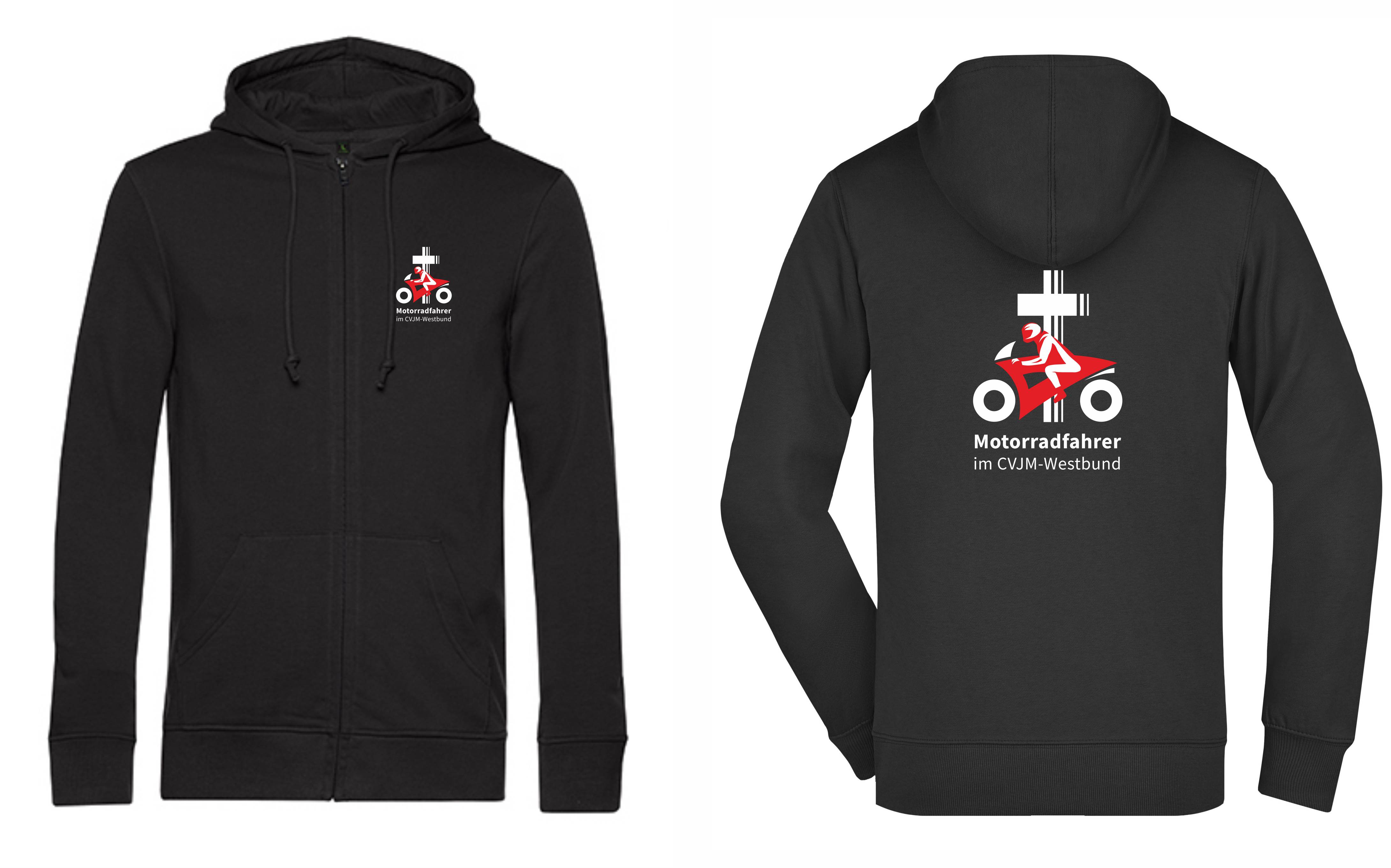 CVJM-Kapuzenjacke Motorradfahrer (Damen und Herren)