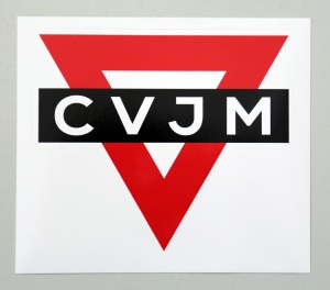 CVJM-Dreieck-Aufkleber