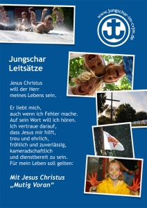 Jungschar-Leitsätze (DINA3 Plakat)