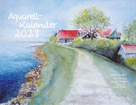 Aquarellkalender 2023