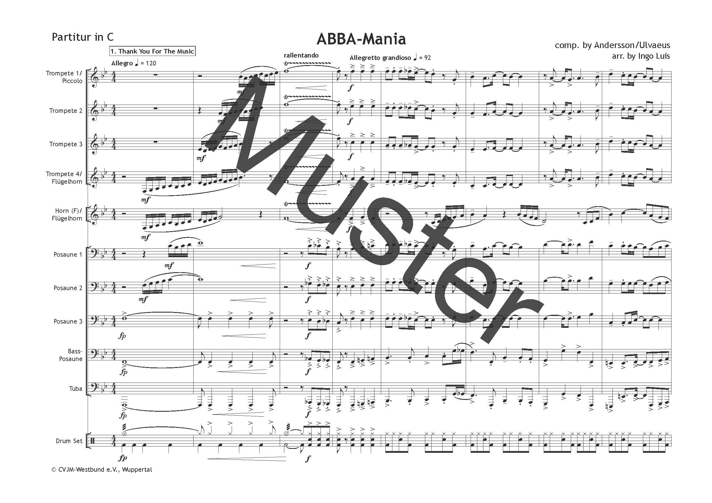 BRASSfit-ABBA-Mania BRASSfit-ABBA-Mania