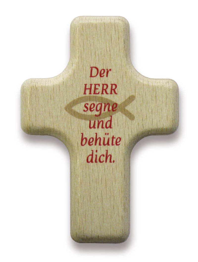 Handkreuz "Der Herr segne und behüte dich"