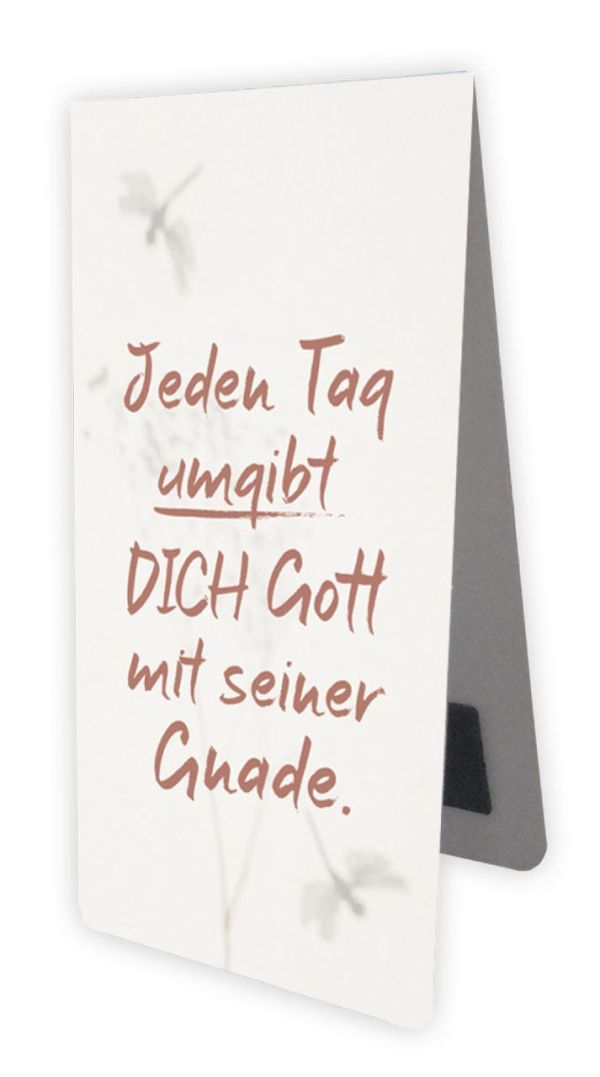 Magnetlesezeichen: Jeden Tag umgibt