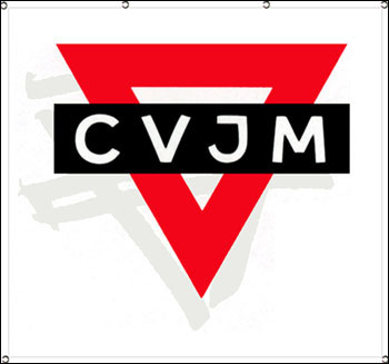 CVJM-Fahne (ca. 1,40 x 1,50 m)