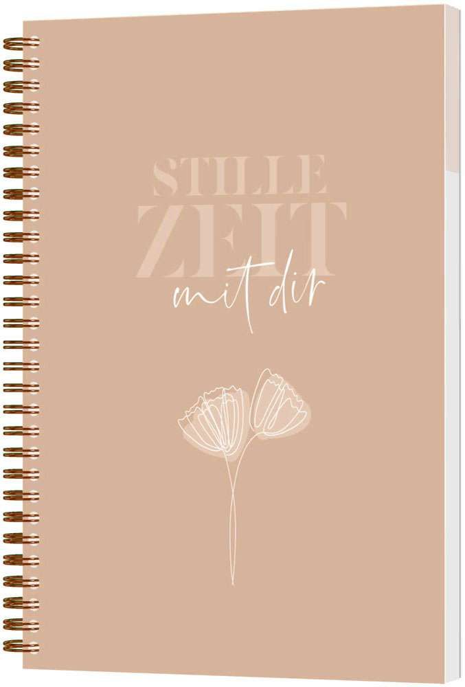 Stille Zeit mit Dir - Notizbuch (LineArt)