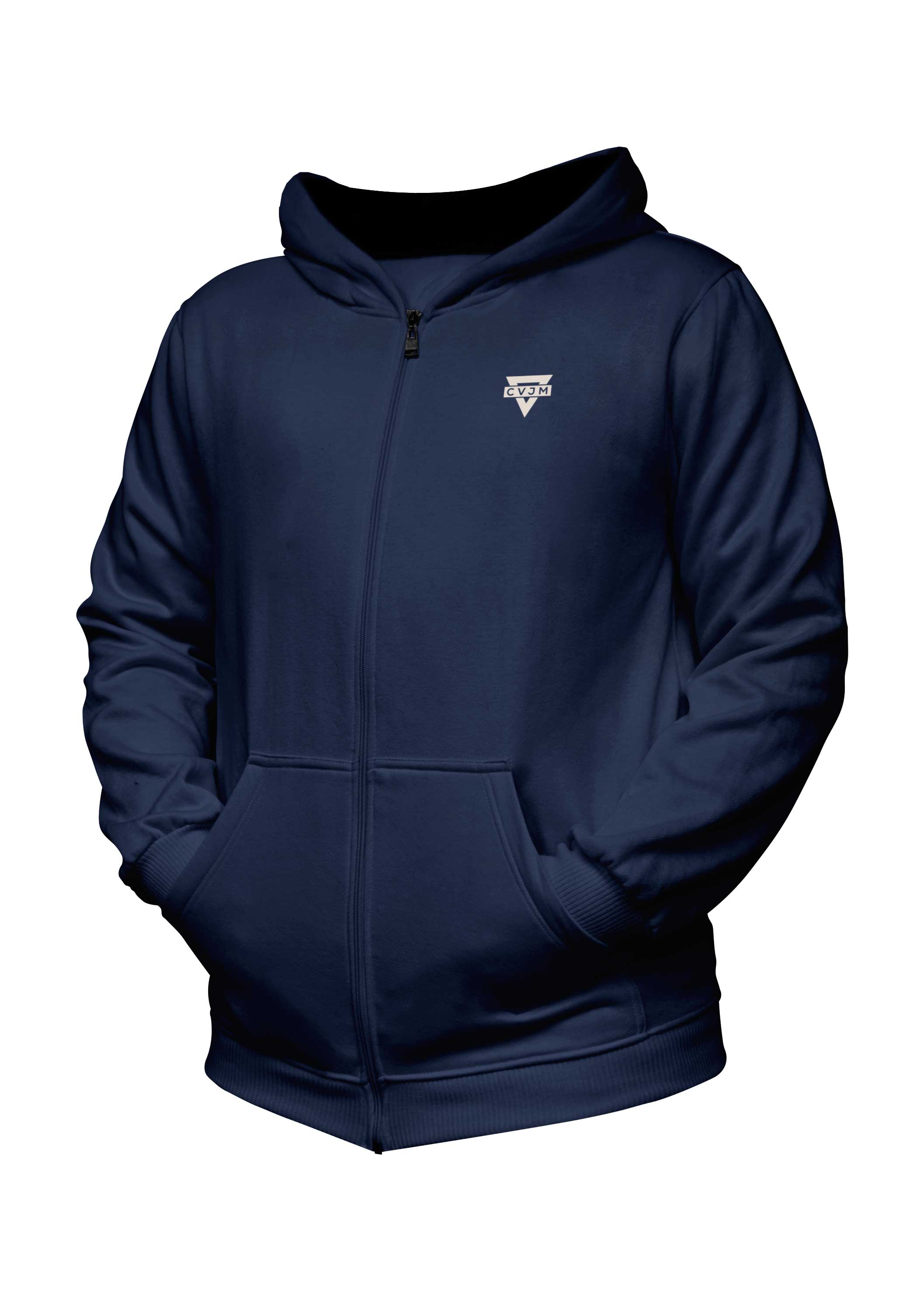 Over Size Hoodie Jacke Herren, bis XL: DU.BIST.