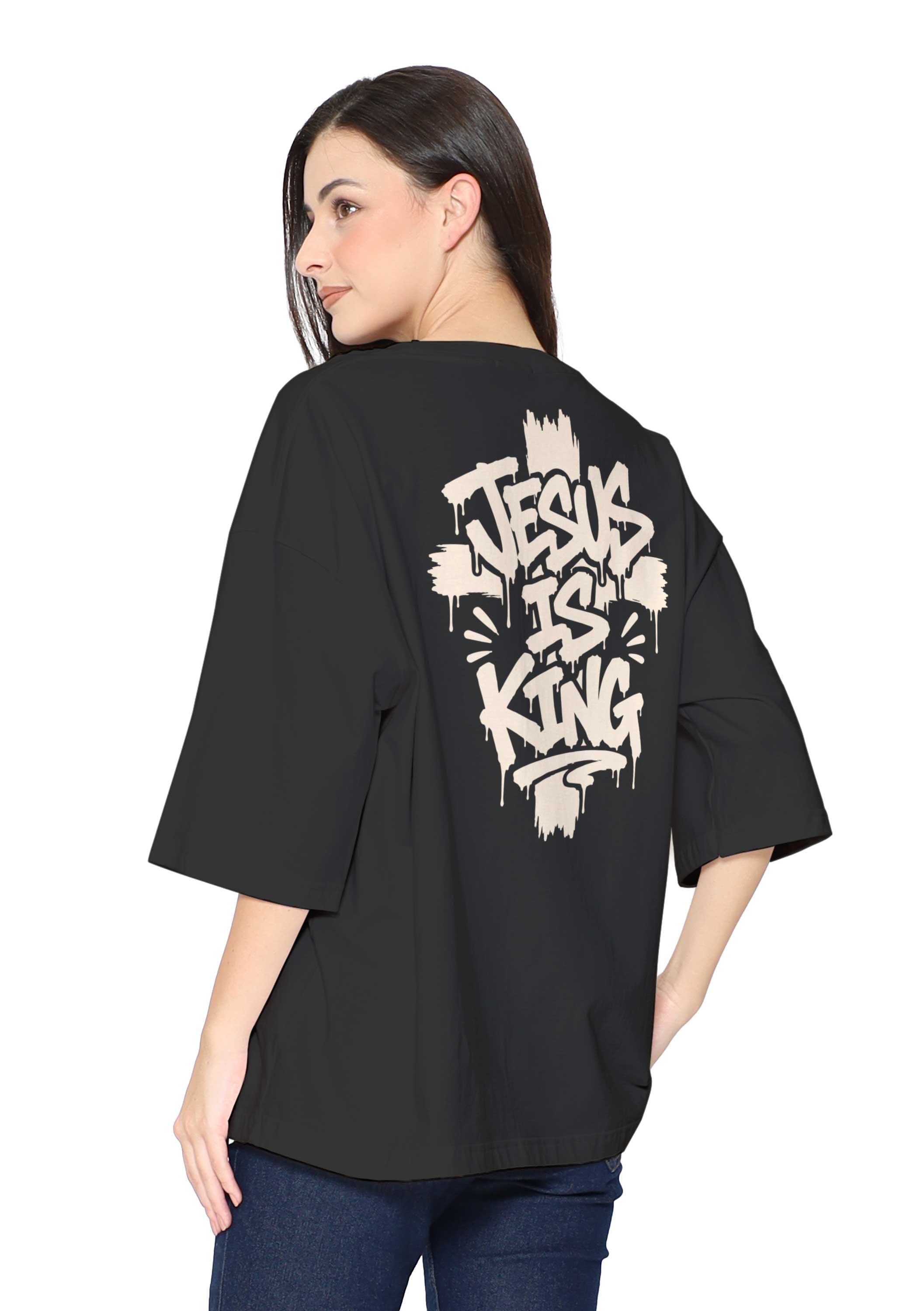 Oversize TShirt Damen: DU.BIST.