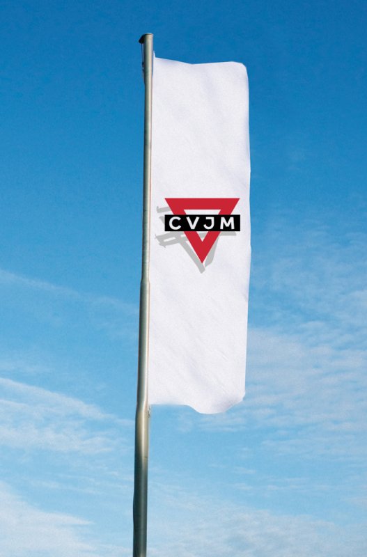 CVJM-Fahne (ca. 1,30 x 3,20 m)