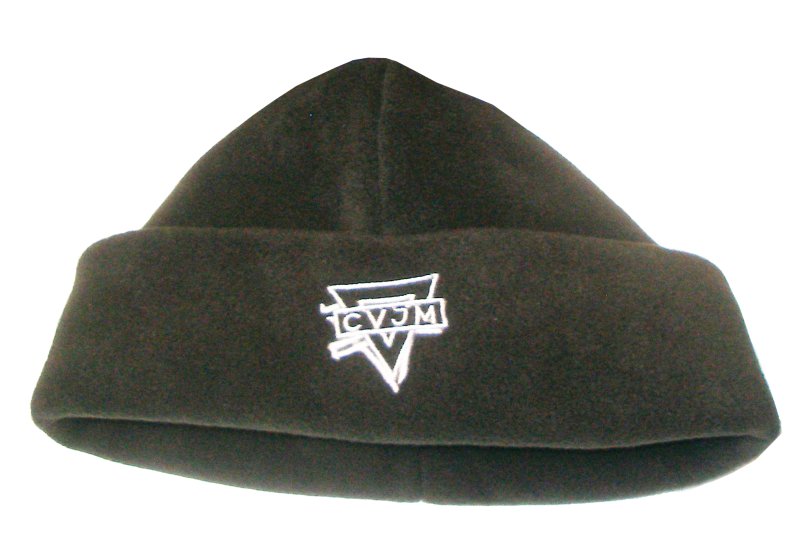 Fleece-Mütze mit CVJM-Stick