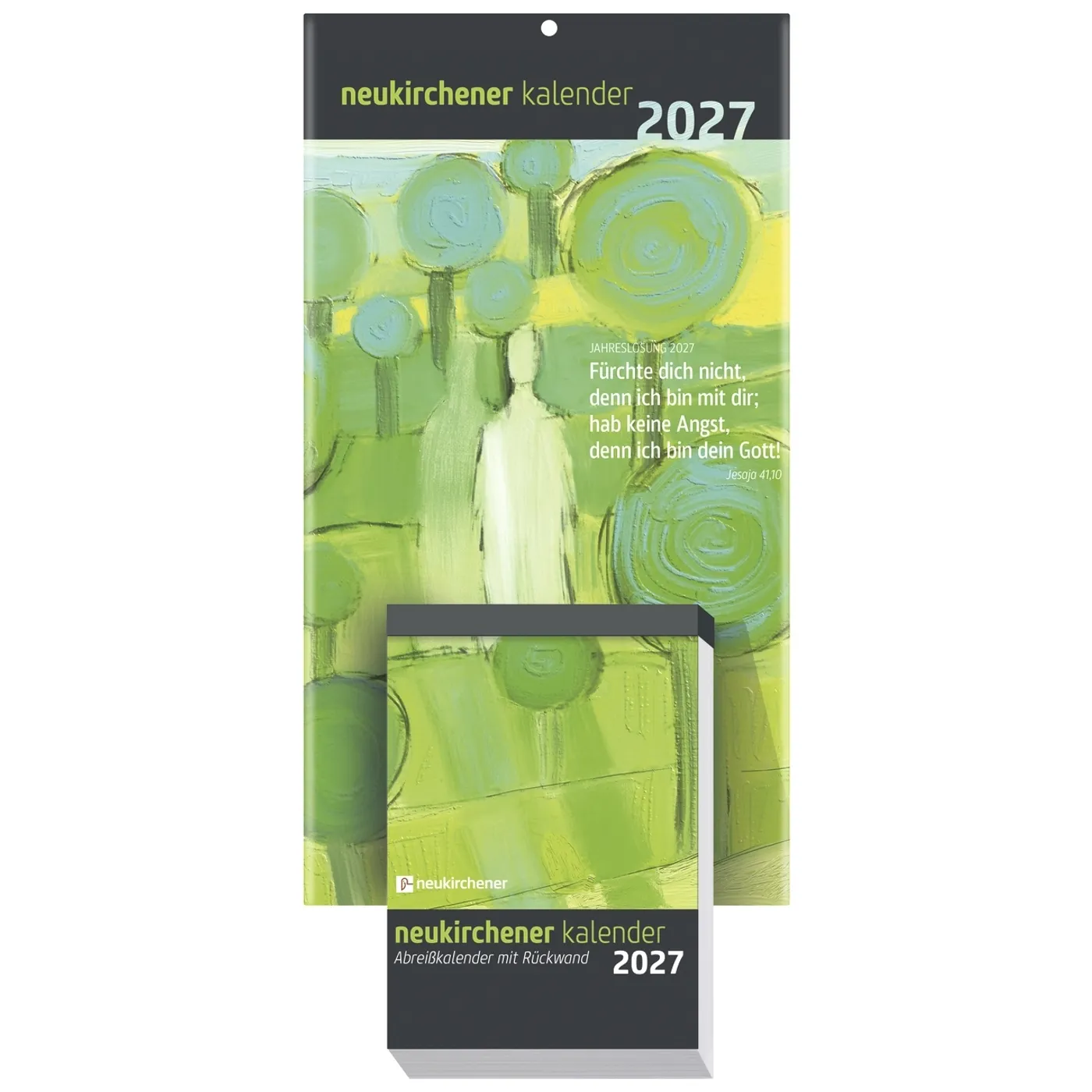 Neukirchener Abreißkalender 2027 mit Rückwand