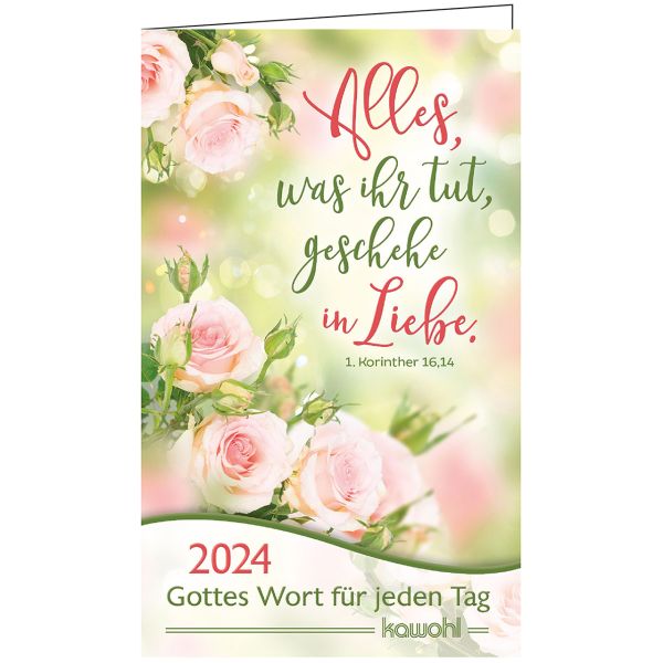 Jahreslosung 2024 - Gottes Wort für jeden Tag  484965024