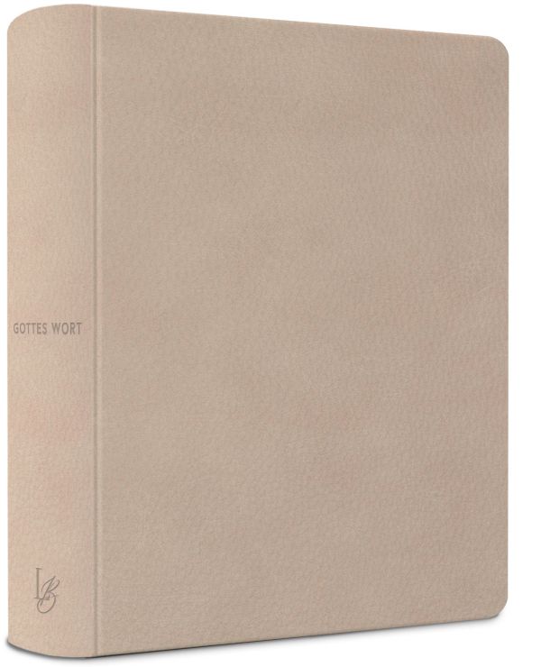 NeÜ Bibel.heute - Schreibrand - LIEBEZURBIBEL beige