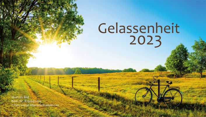 Gelassenheit 2023 - Minikalender