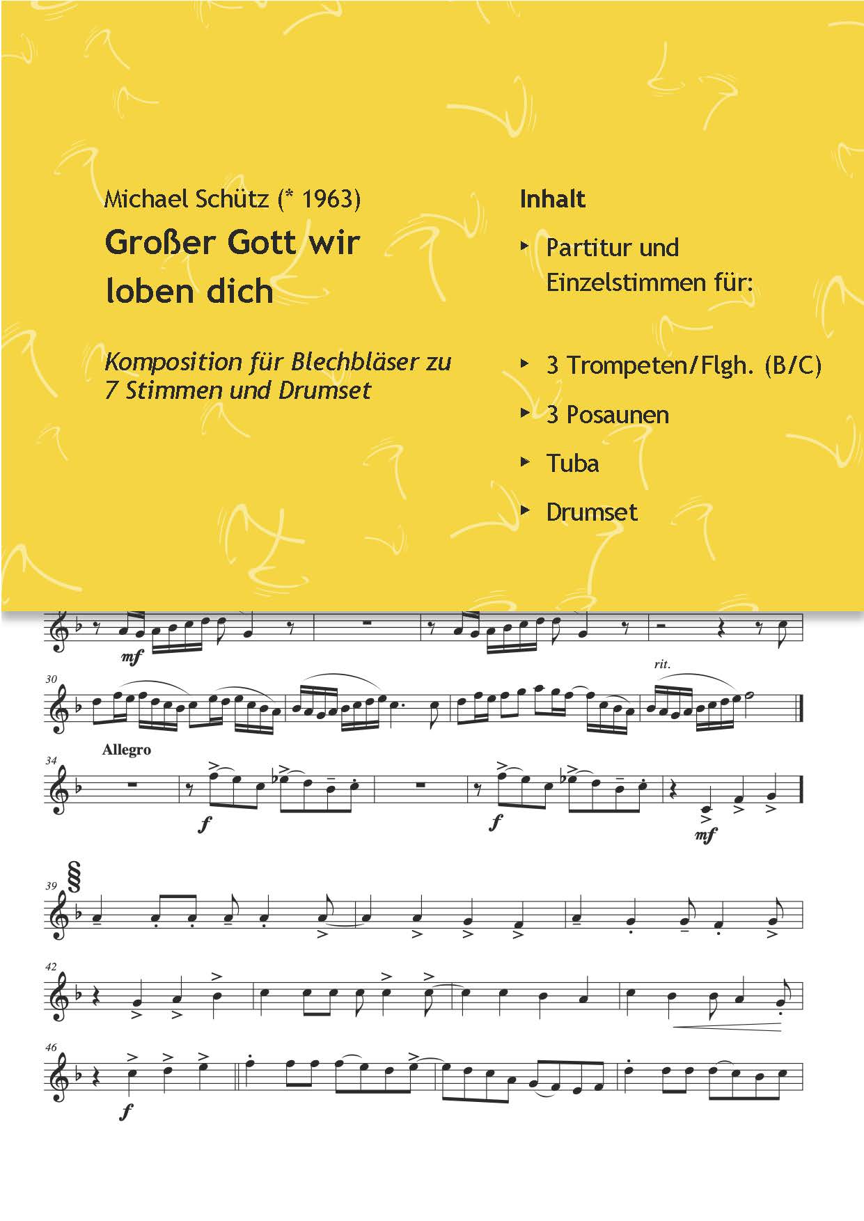 BRASSfit- Großer Gott wir loben dich (Michael Schütz)