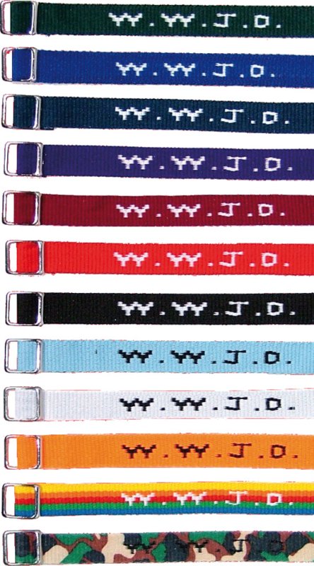 WWJD-Amband – what would Jesus do?