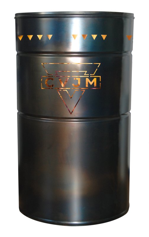 CVJM-Feuerfass 165L mit CVJM Logo