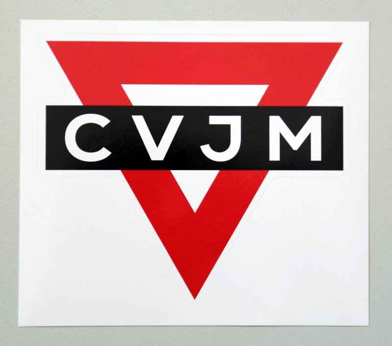 CVJM-Dreieck auf Magnetfolie (mittel)