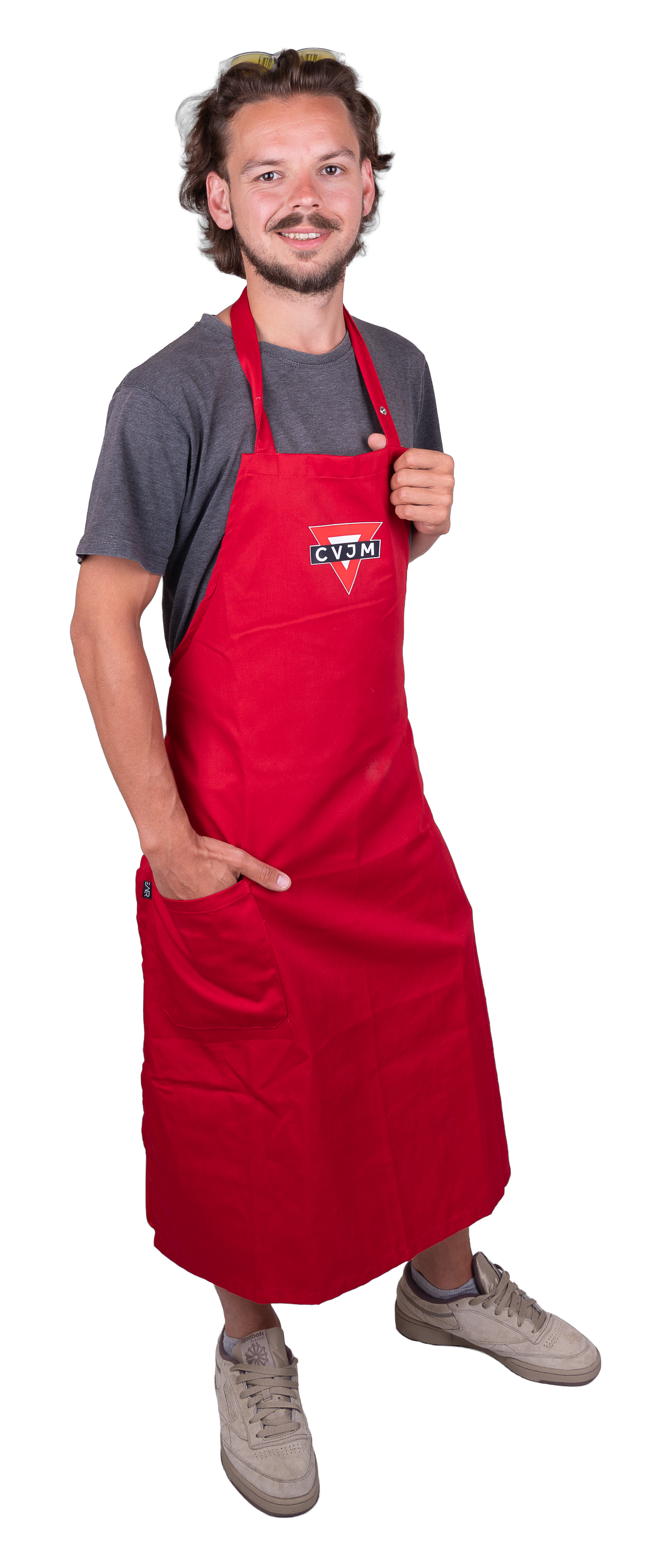 CVJM-Grillschürze  unisex, Logo ohne Schatten