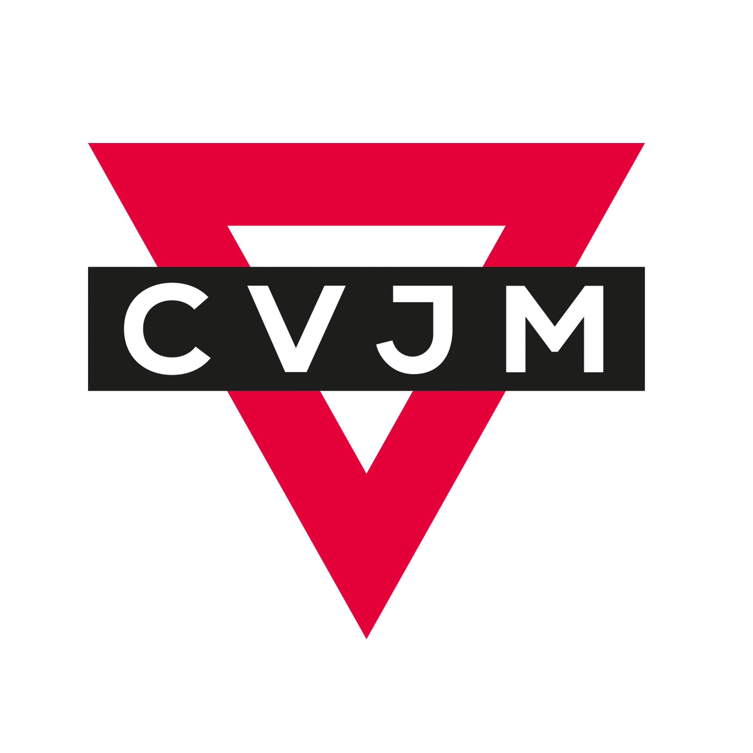 Aufkleber „CVJM-Dreieck“ (33 x 30 cm) ohne Schatten