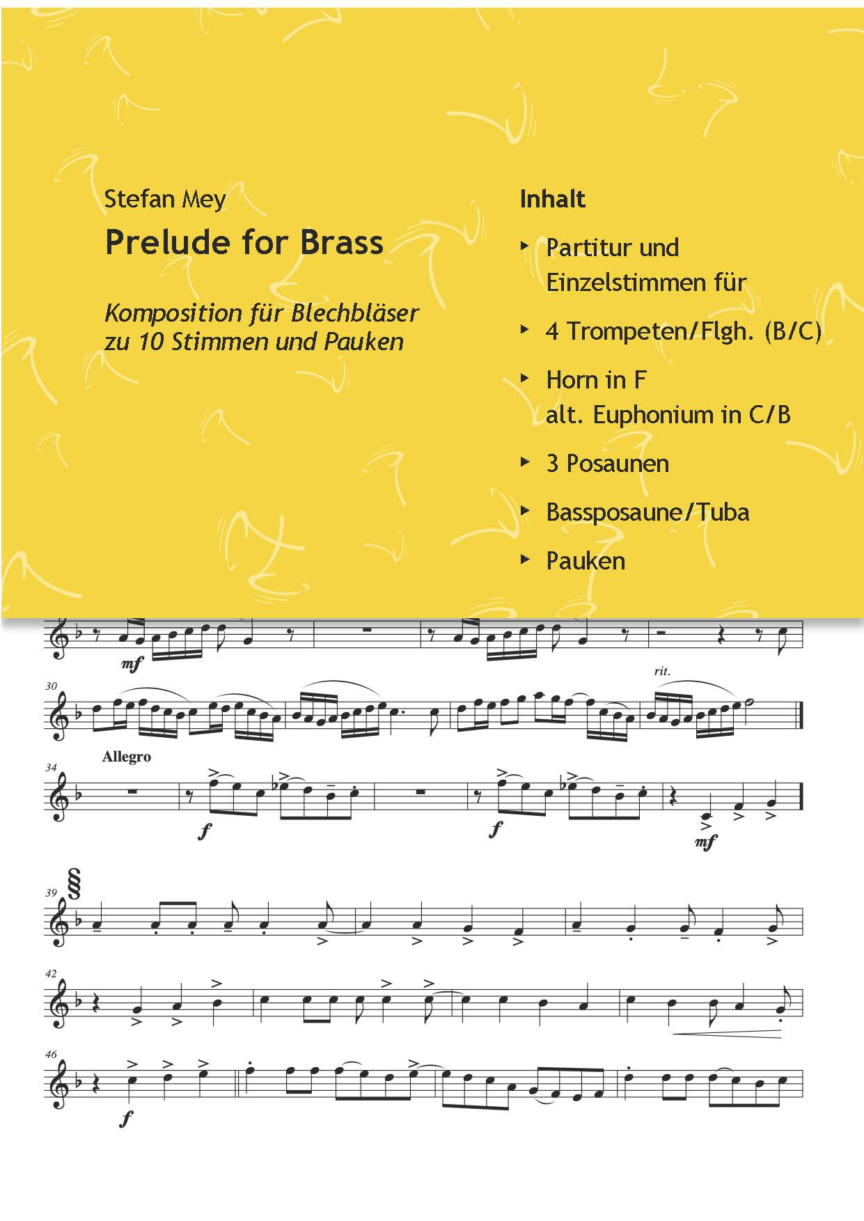 BRASSfit- Prelude for Brass (Stefan Mey)