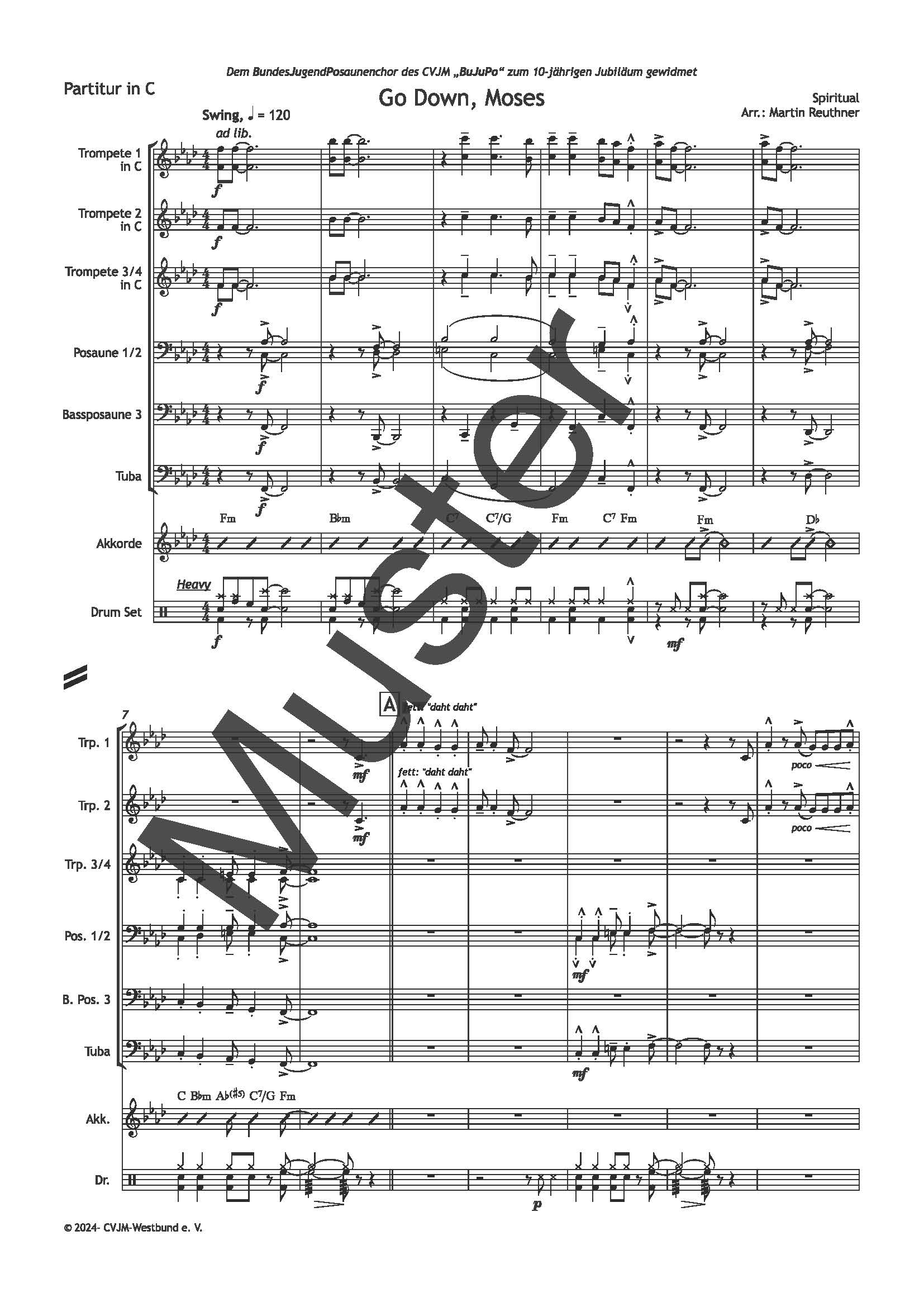 BRASSfit-Go down Moses (Martin Reuthner) BRASSfit-Go down Moses (Martin Reuthner)