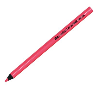 Jumbo-Neon-Buntstift neon-pink