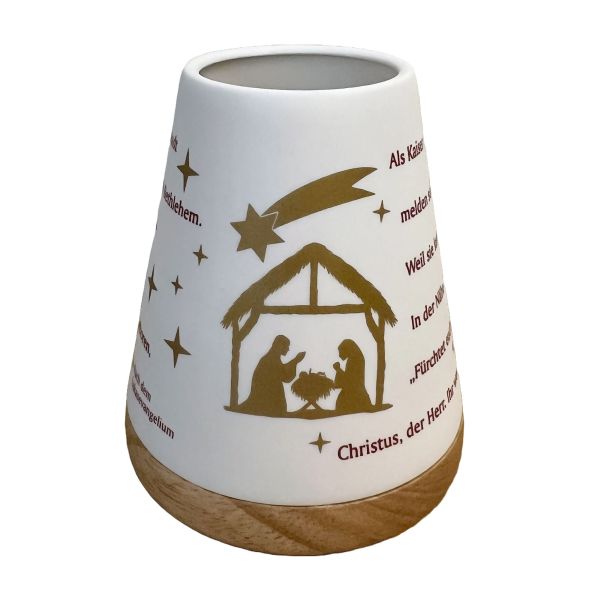 Windlicht "Weihnachtsgeschichte"