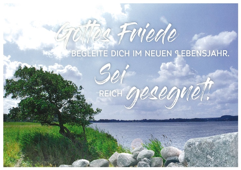 Faltkarte: Gottes Friede