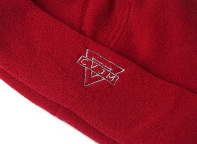 Fleece-Mütze mit CVJM-Stick
