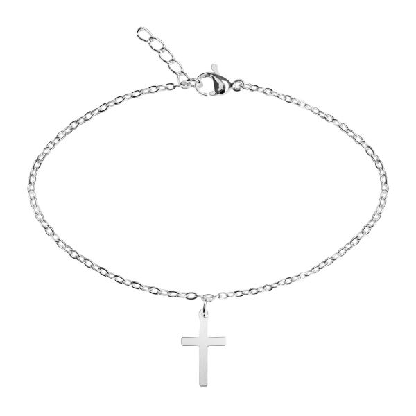 Armband mit Anhänger "Kreuz