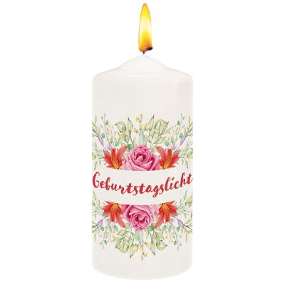 Kerze "Geburtstagslicht"