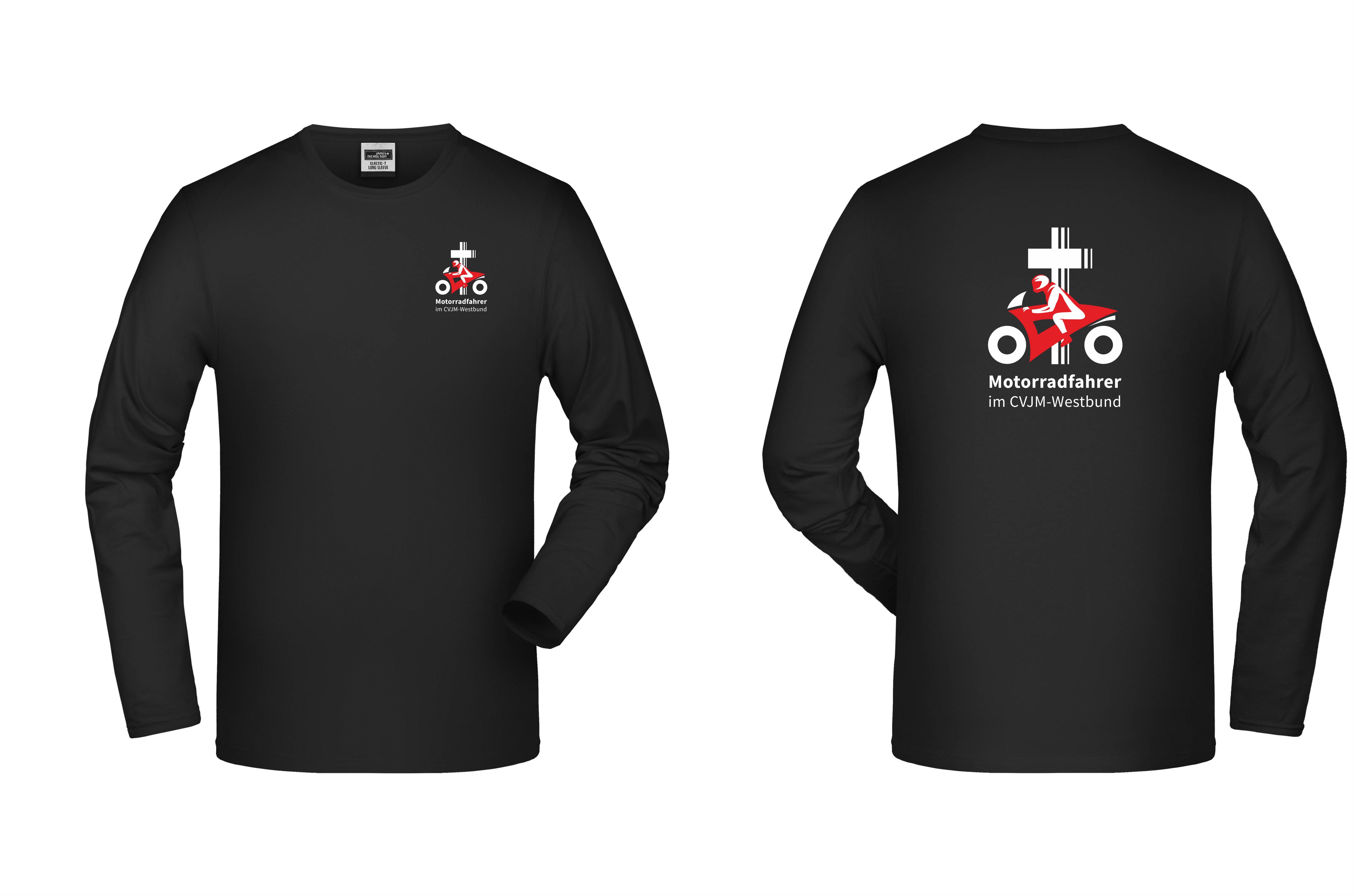 T-Shirt CVJM-Motorradfahrer (langarm)