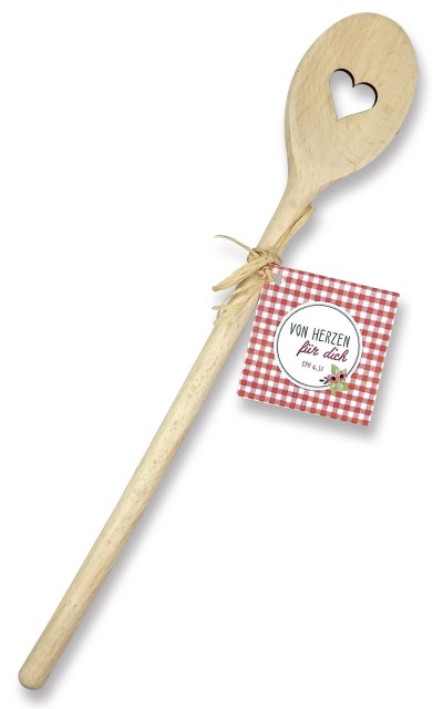 Holzkochlöffel "Von Herzen für dich"