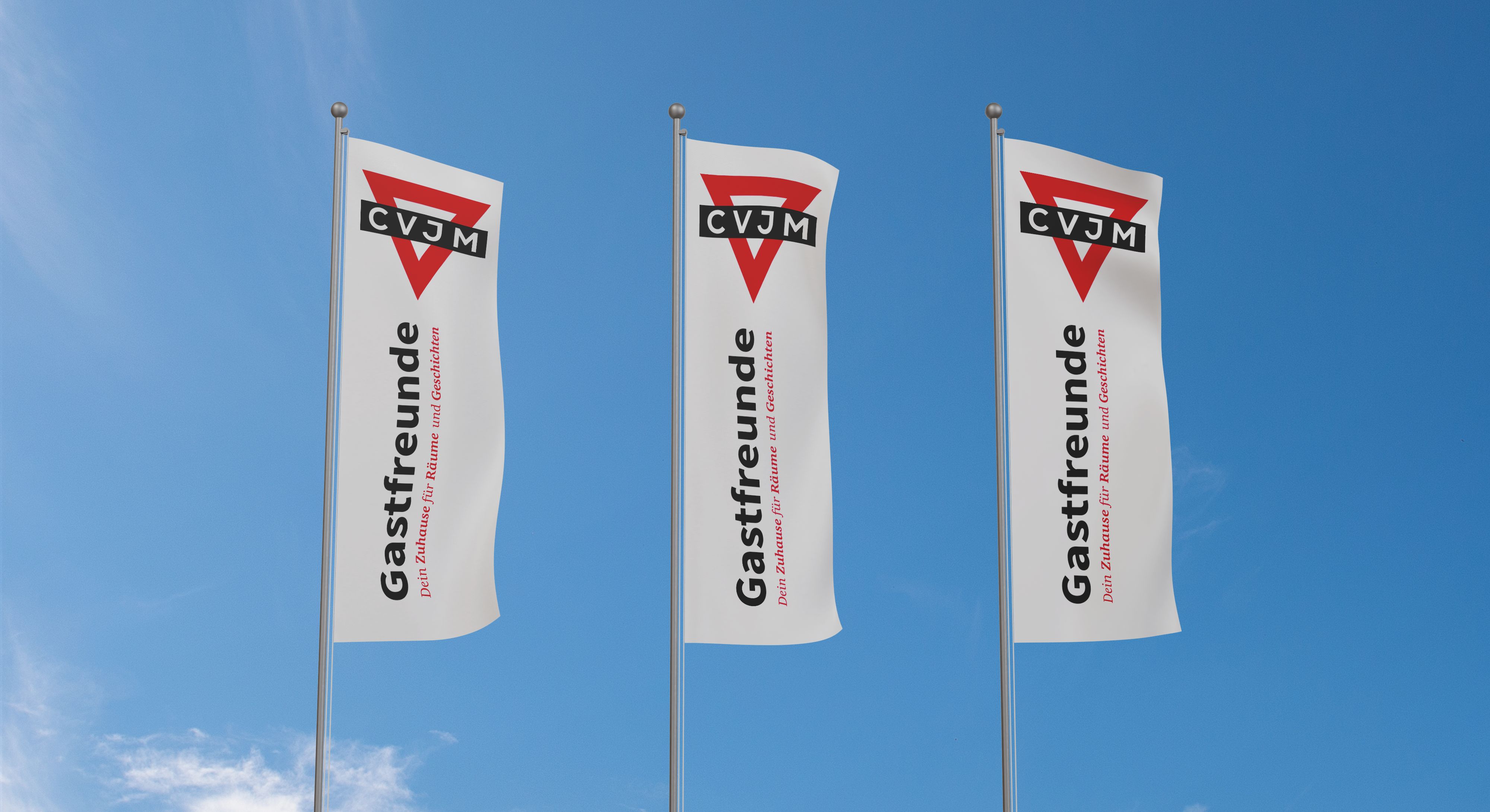 CVJM Gastfreunde Fahne (groß)