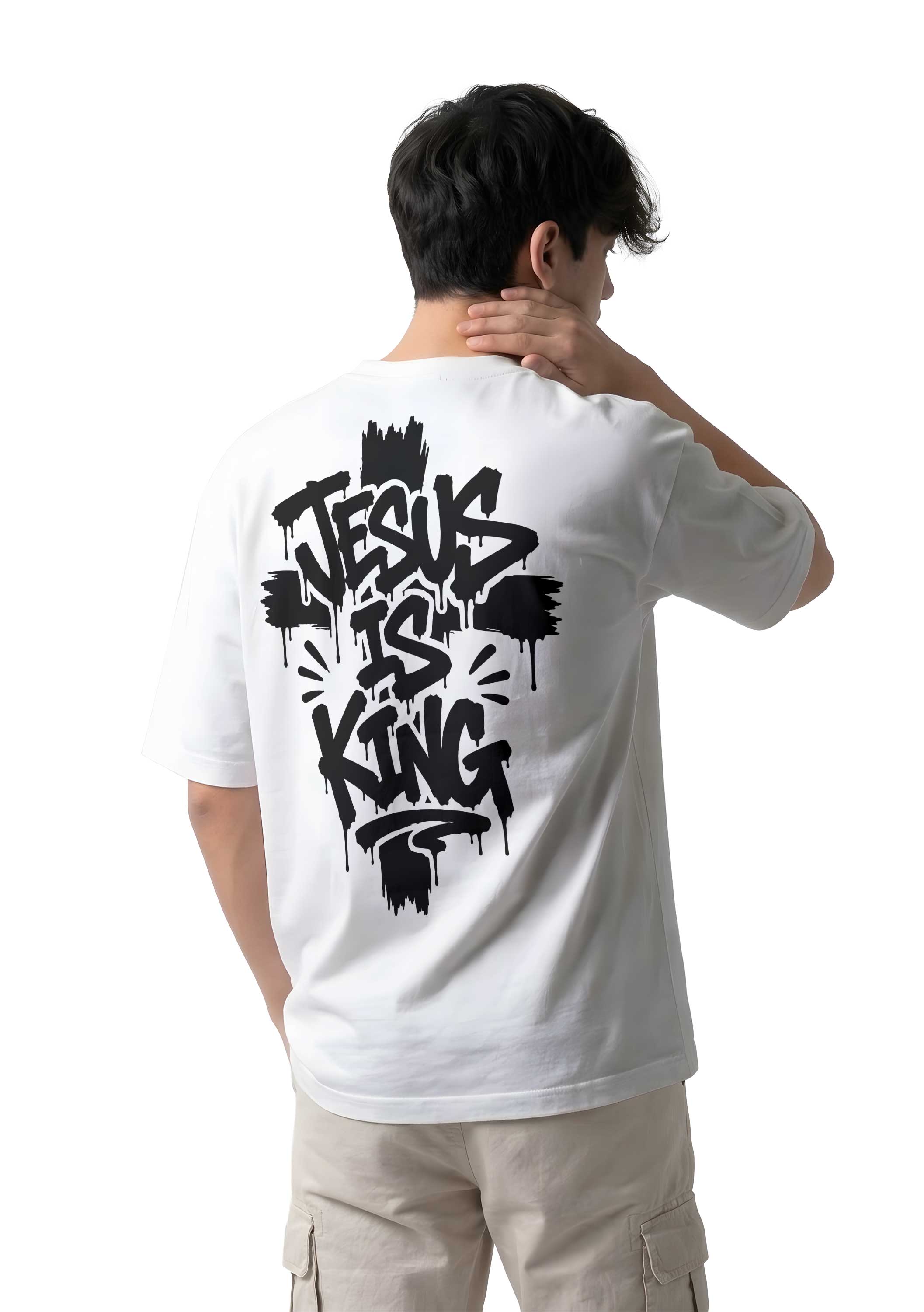Oversize TShirt Herren: DU.BIST.