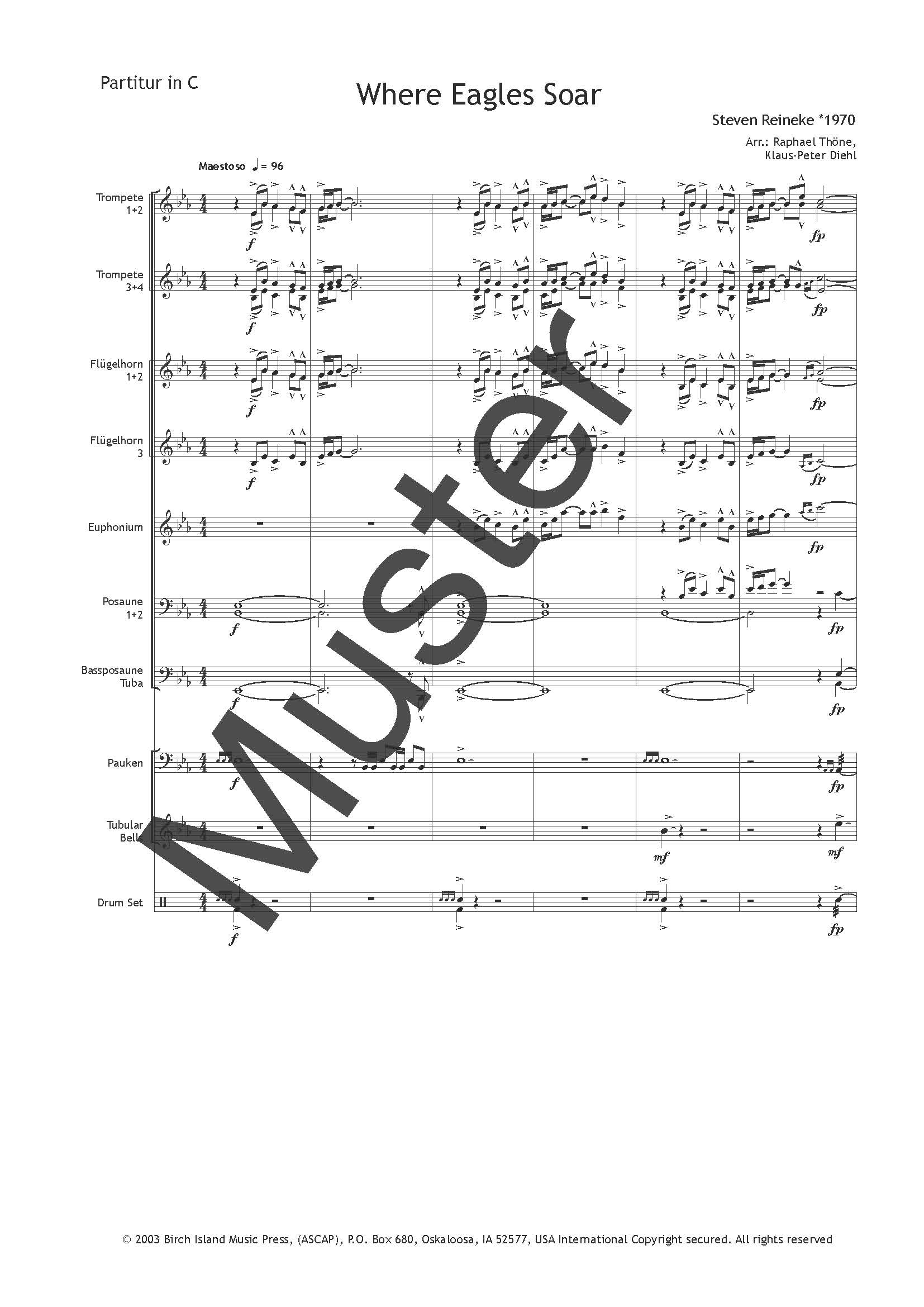 BRASSfit-Where Eagles Soar (Steven Reinecke) BRASSfit-Where Eagles Soar (Steven Reinecke)