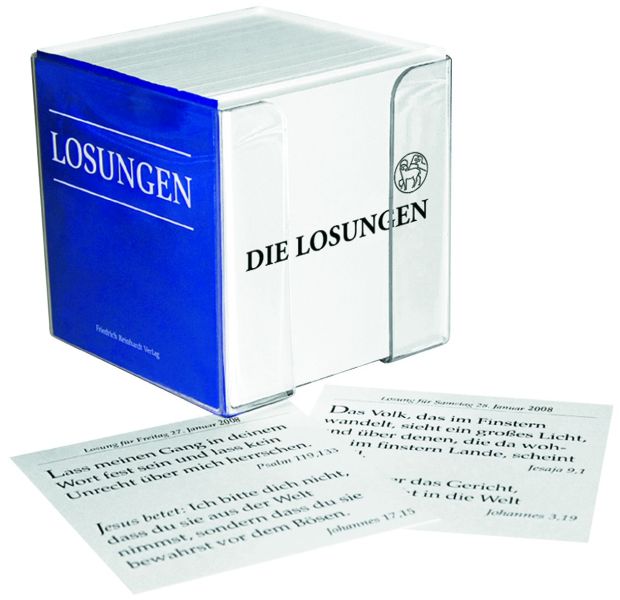 Losungsbox mit Inhalt 2025